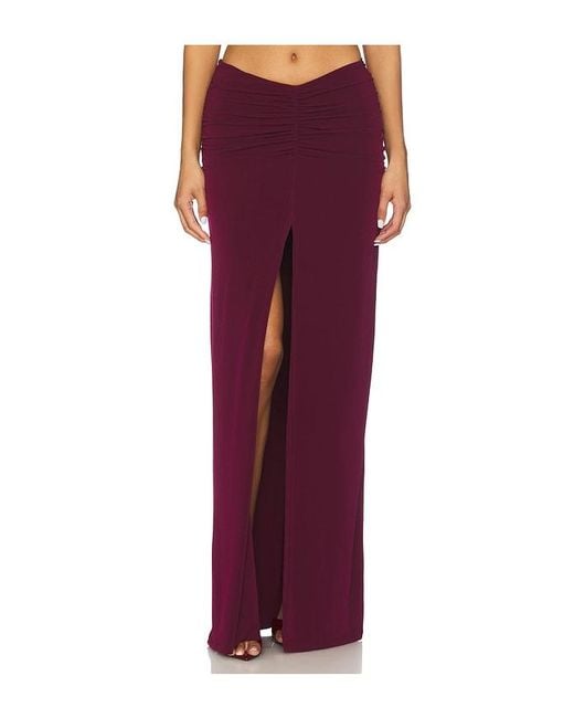 Lovers + Friends Red Leighton Maxi Skirt