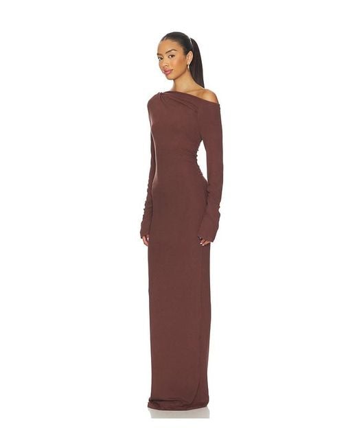 SNDY'S Purple Reyna Maxi Dress