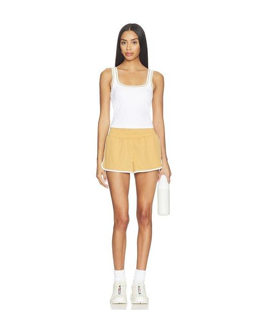 Varley Natural Barney Piped Tank Top