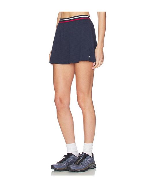 Splits59 Blue Kaia Active Rib Skort