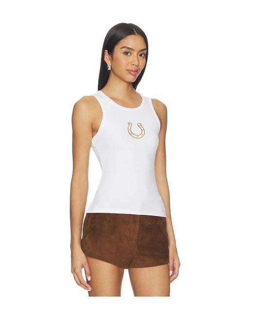 superdown Brown Airlea Racerback Tank