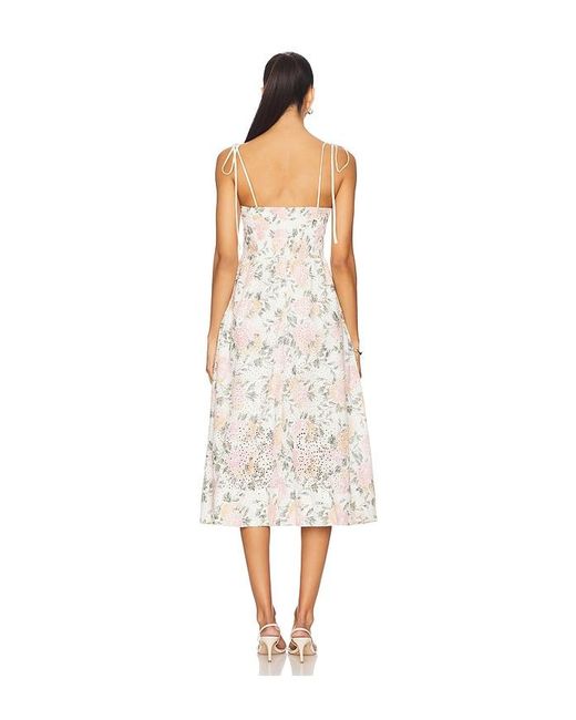 Astr White Sariah Dress