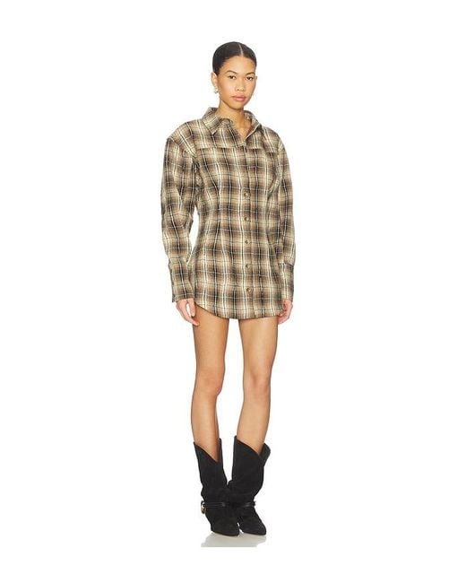 One Teaspoon Brown Drifters Fitted Shacket
