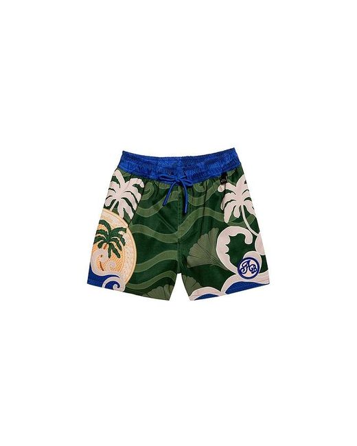 Agua Bendita Green Nick Thamar Swim Short