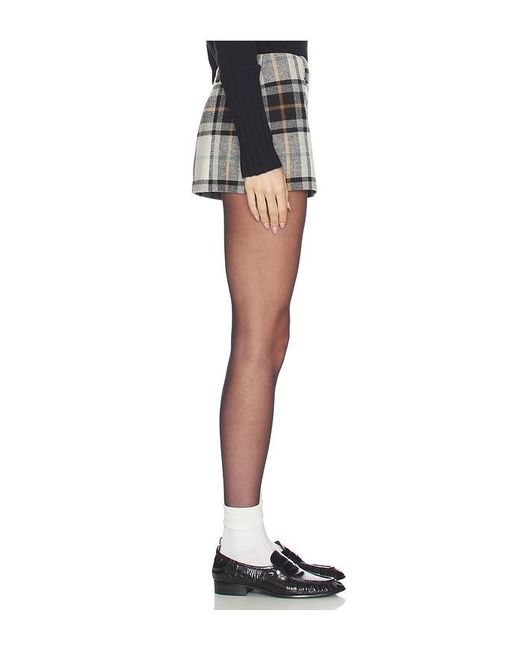Lovers + Friends Black Cher Mini Skort