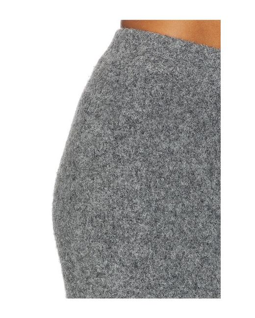 Line & Dot Gray Sonora Sweater Skirt