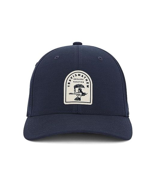 Travis Mathew Blue Big Beach Hat for men