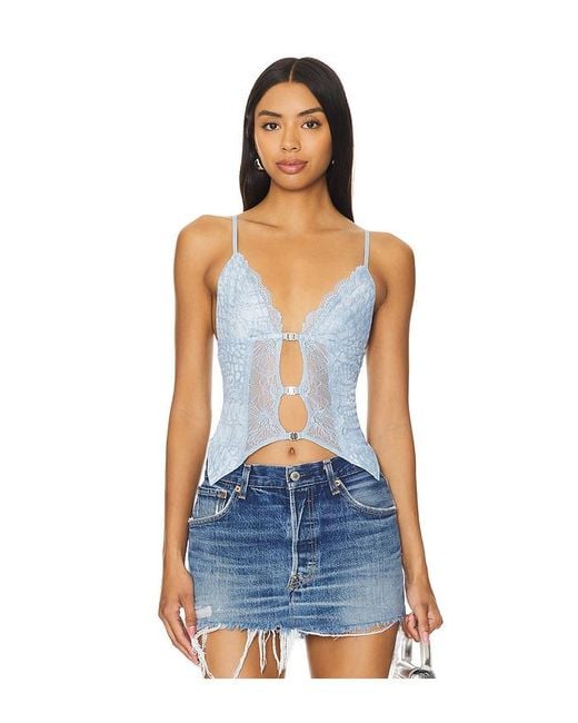 I.AM.GIA Blue Keller Top