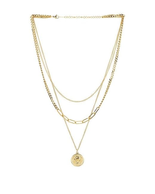 Amber Sceats Felix レイヤードネックレス Metallic