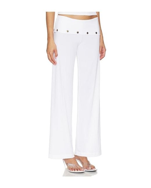 Bella Venice White The Liza Pant