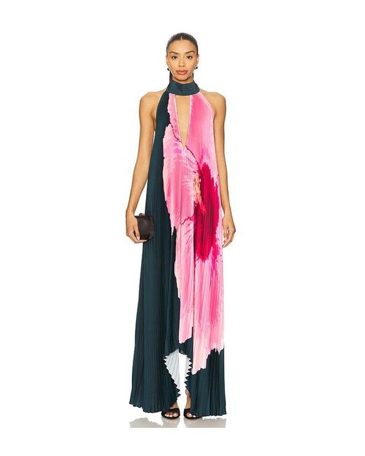 L'idée Red Opera Gown