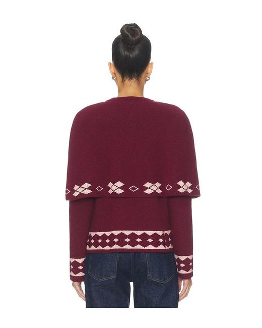 Siedres Red Cleo Top