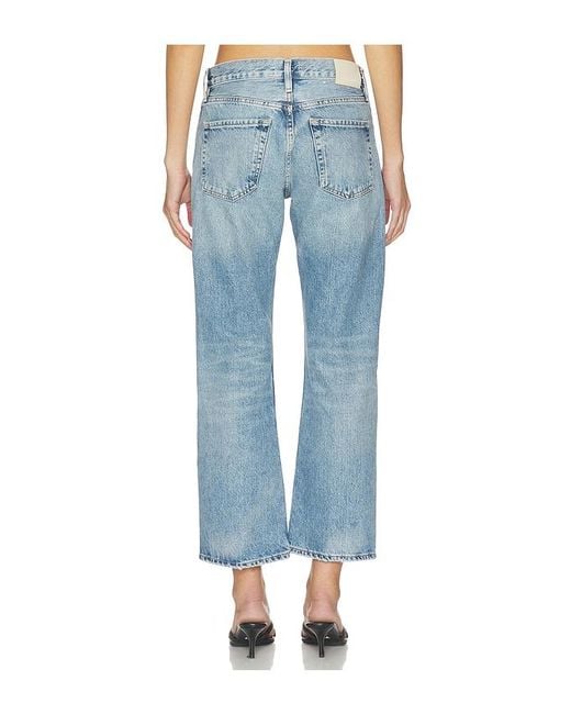 Citizens of Humanity Blue Faye Vintage Straight Jeans