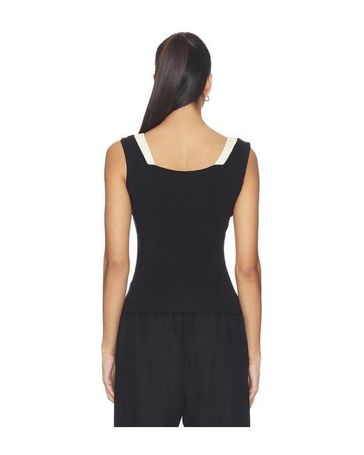 Artless Black Iris Layered Tank