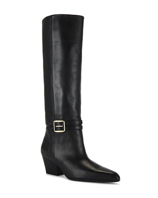 Lola Cruz Black Knee High Boot