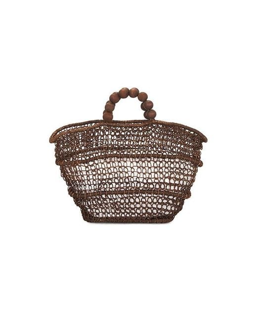Poolside Brown The Comporta Tote Bag