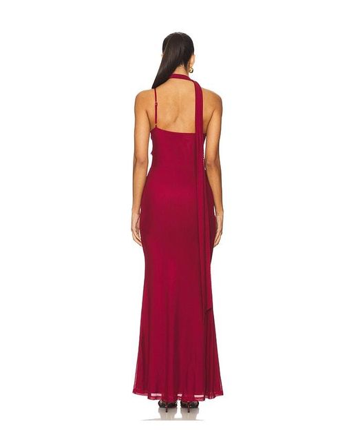 superdown Red Addie Maxi Dress