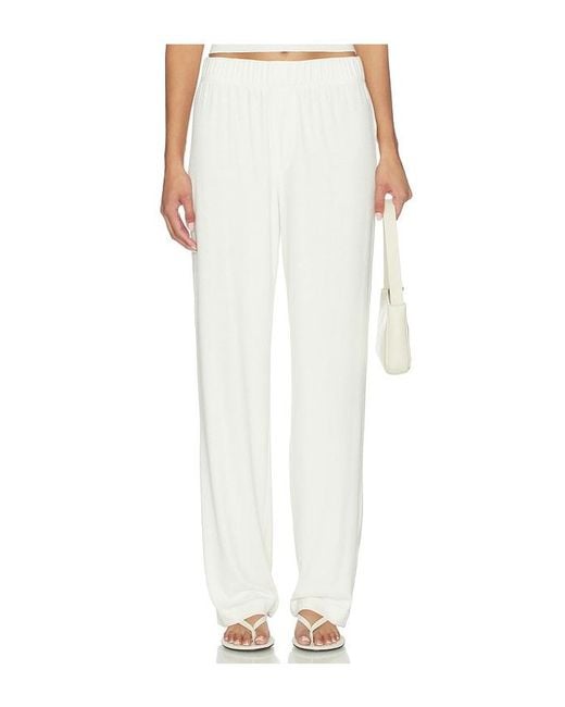 ÉTERNE White Lounge Pant