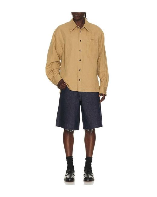 Helmut Lang Blue Jean Short for men