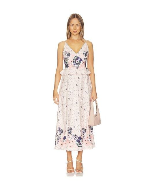 Cleobella White Mena Ankle Dress