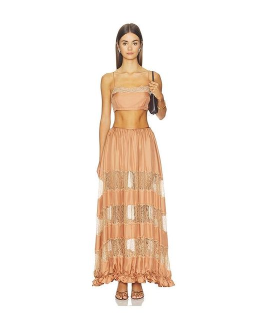 Ulla Johnson Natural Leiko Lace Bralette