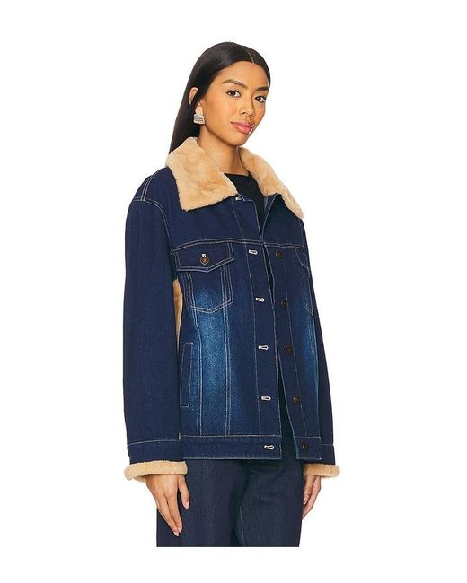 Steve Madden Winona ジャケット Blue