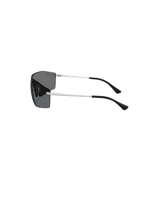 Ray-Ban Metallic Shield Sunglasses for men