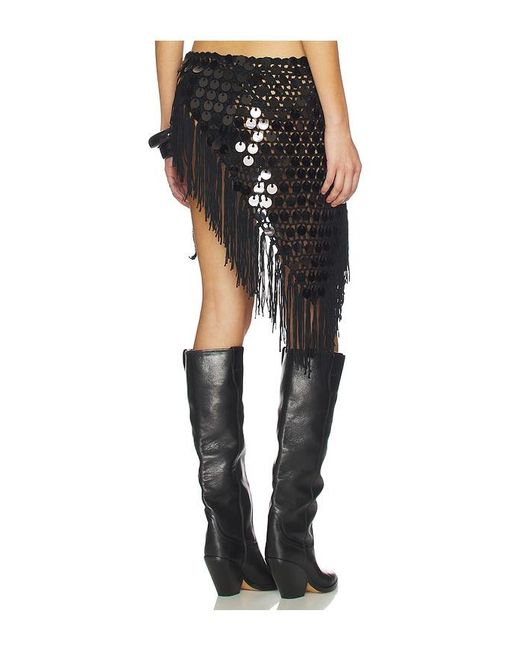 superdown Black Roca Tie Skirt
