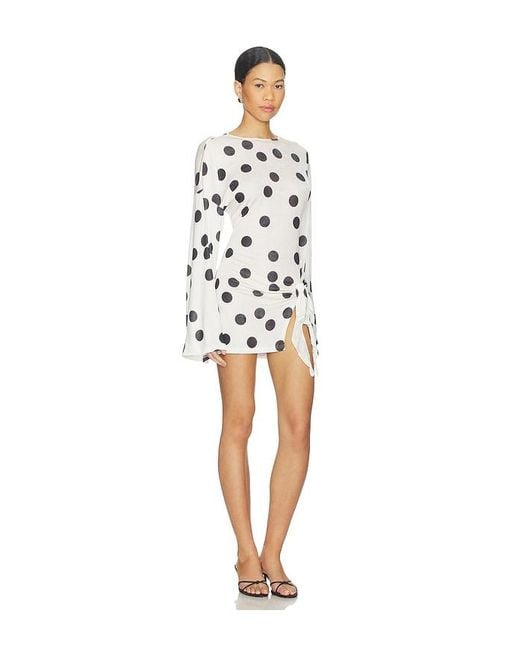 Lioness White Cosmic Mini Dress