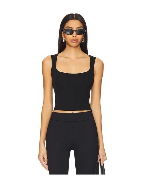 SNDY'S Black X Revolve Blair Top