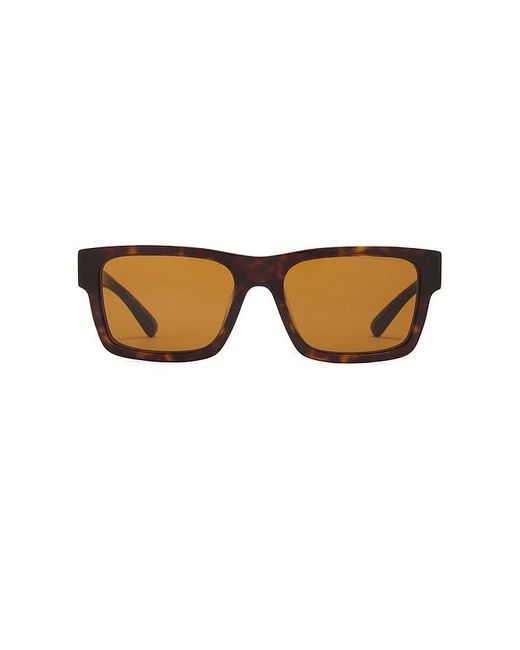 Prada Brown 0pr25zs Square Frame Sunglasses for men