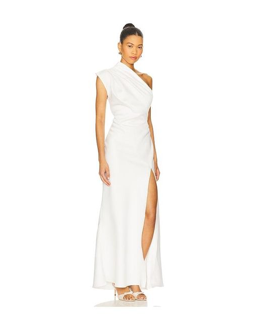 Elliatt White Abendkleid Kallista