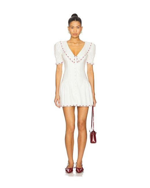 MAJORELLE White Anita Mini Dress