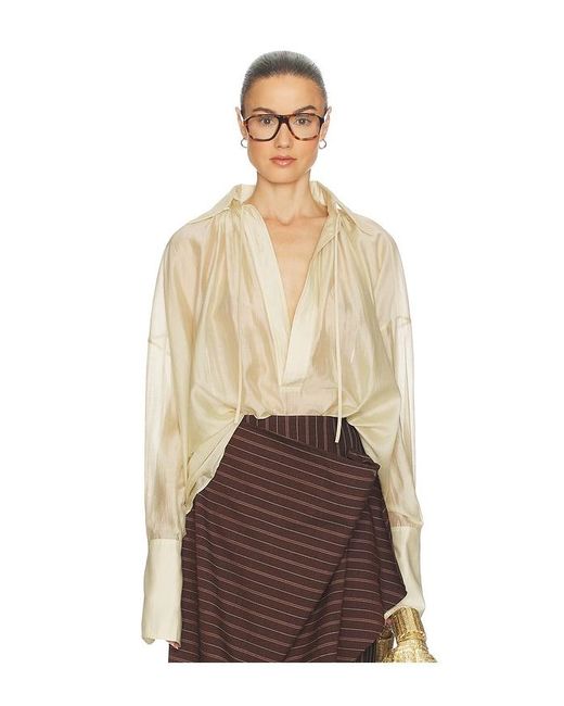 Helsa Natural The Poet Blouse
