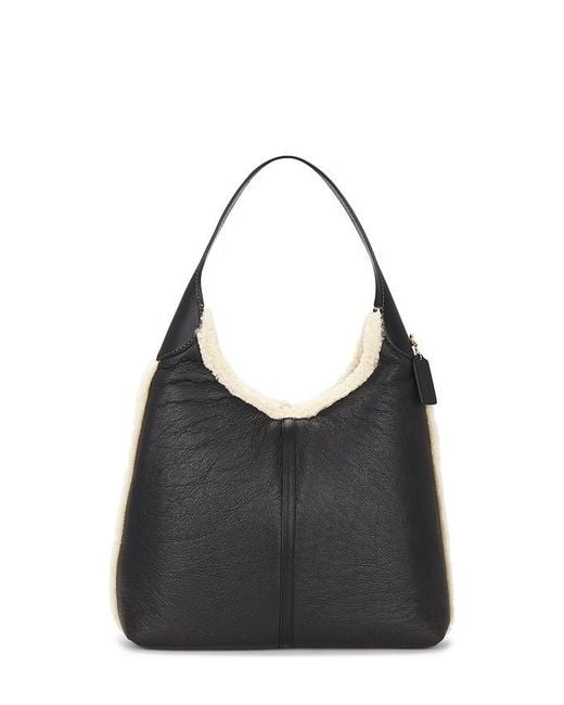 COACH Black Brooklyn 39 Shoulder Bag