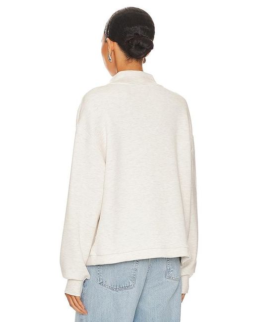 Varley White Betsy Sweatshirt