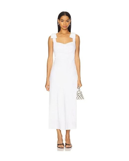 Astr Dress ミディ丈ドレス White