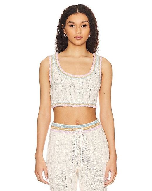 L*Space White Ivy Top