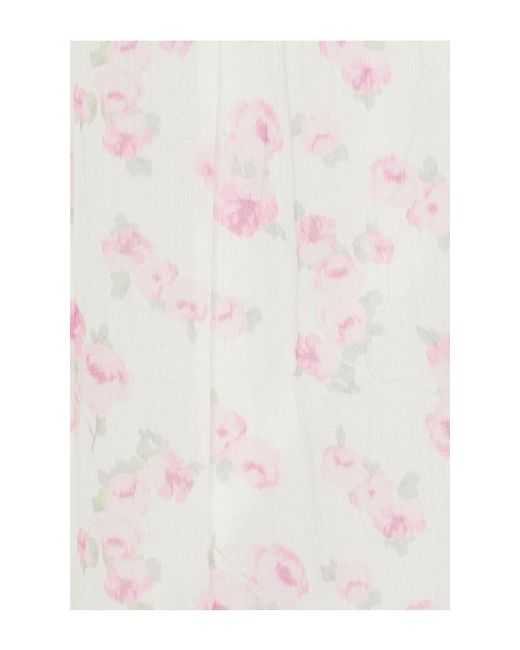 LoveShackFancy White Chessie Dress