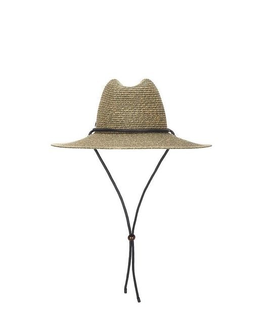 HEMLOCK HAT CO. Natural Seaside Packable Fedora for men