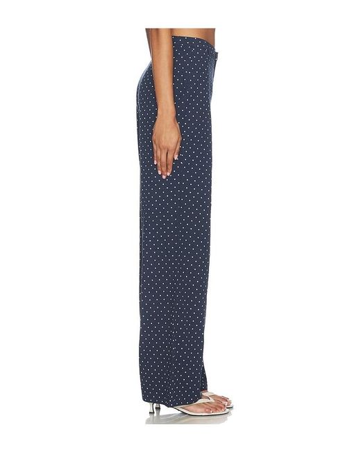 MORE TO COME Blue Chantelle Pant