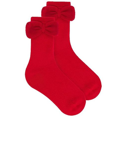 Casa Clara Red Bow Sock
