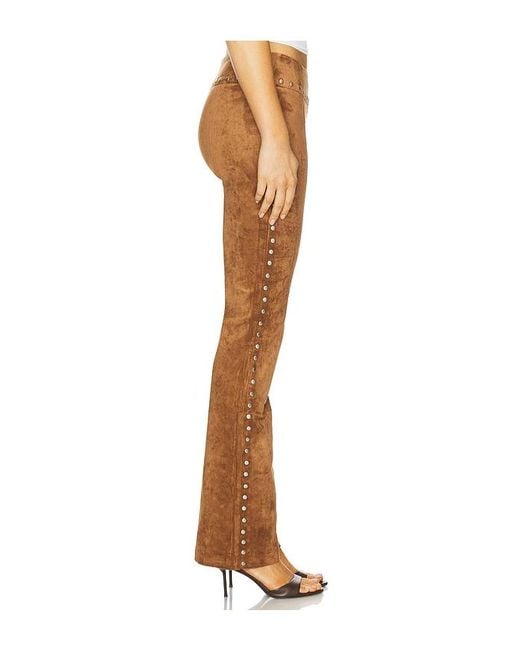 Amanda Uprichard Multicolor X Revolve Regency Suede Pants