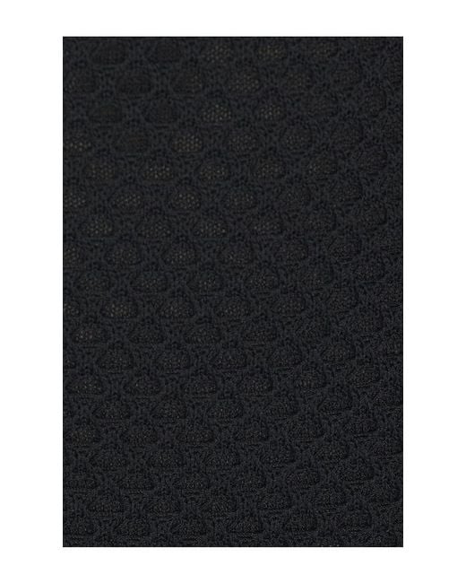 L'Agence Black Michelle Bra Cup Pointelle Dress