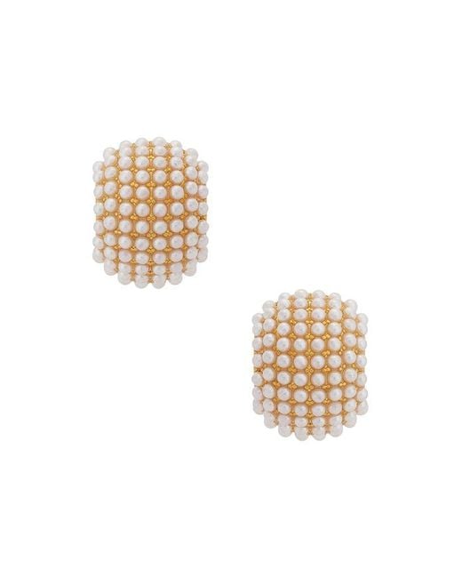 Galley Los Angeles White Ellie Earrings