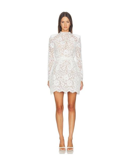 Nadine Merabi White Sophie Dress