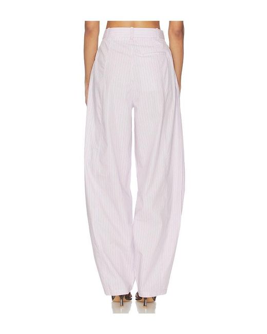 Ronny Kobo White Davika Pant