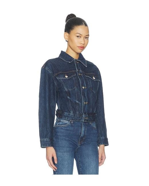 Agolde Blue Veronica Jacket