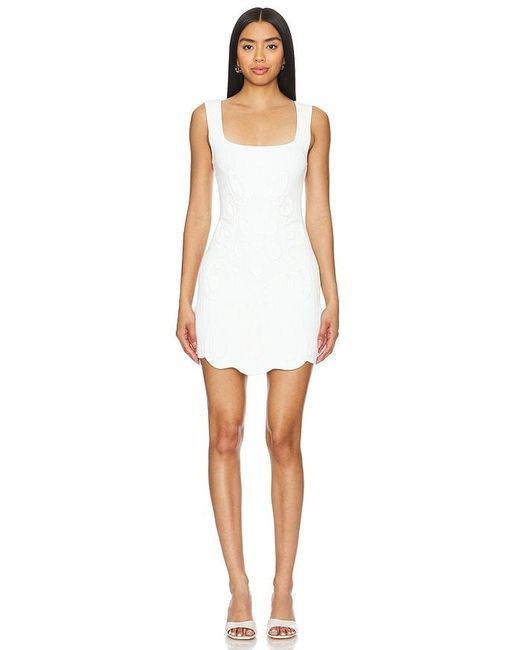 MAJORELLE White Merida Mini Dress