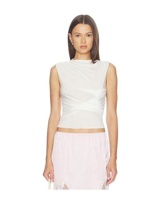 With Jean White Adelaide Top